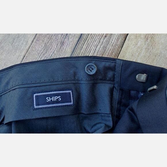 SHIPS Dress Pants Black Size 44 / US Small / Waist 30 - Picture 5 of 10